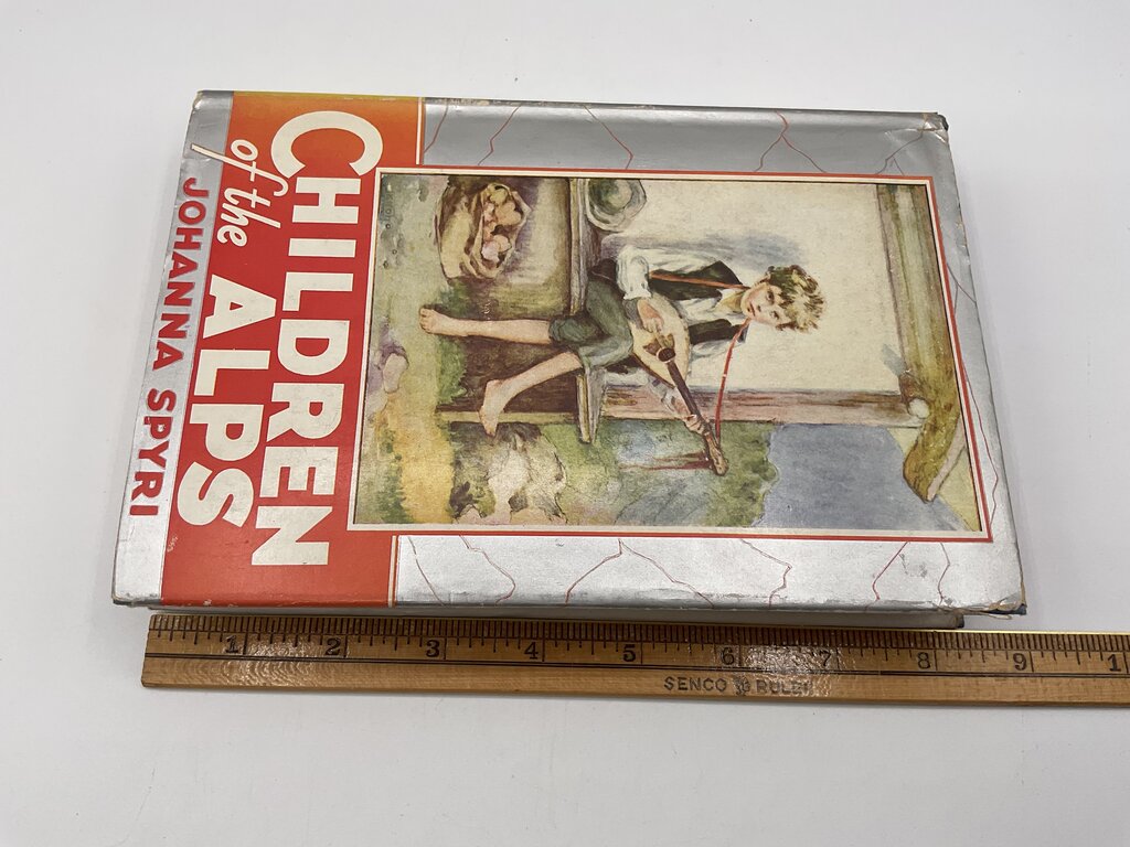 Children of the Alps by Johanna Spyri 1929 Hardcover Book /sb