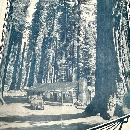 Antique 1920s Santa Fe Railroad-California Picture Book-Illustrated Travel Brochure /cb
