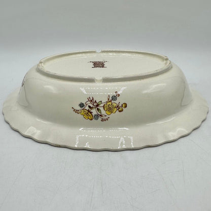 Vintage Copeland Spode Buttercup 9” Oval Vegetable Bowl Old Backstamp Made In England /cb