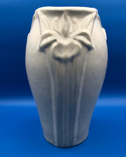 2007 Pewabic Pottery Detroit 12” Iris Vase /b