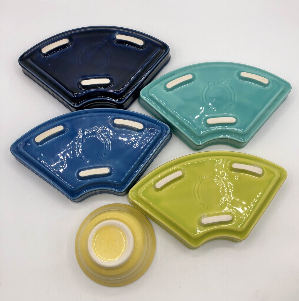 5pc HLC Fiesta Ware Entertaining Set MIB /b