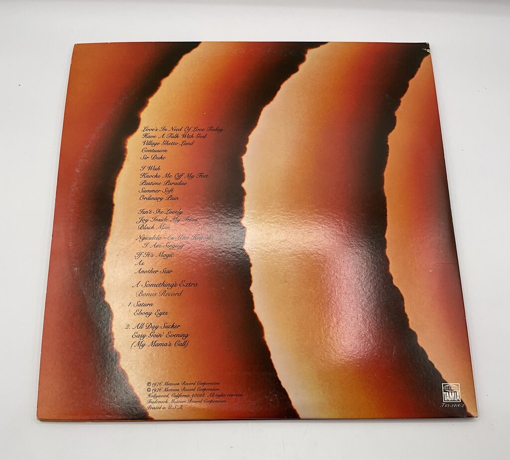 Stevie Wonder “Songs in the Key of Life” Collector’s Album (x2 LPs) Vinyl Records 1976 /s