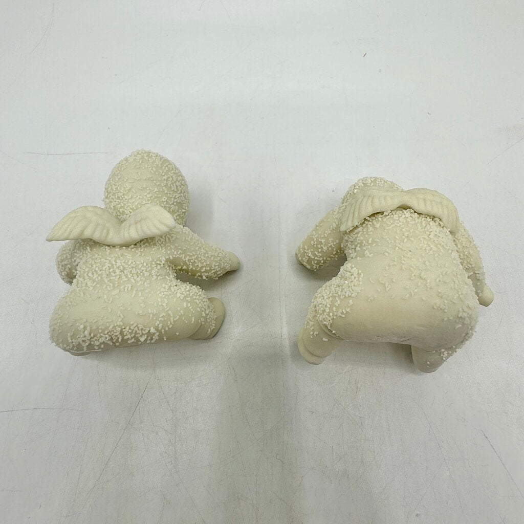 Vintage Dept56 Snowbabies “Tumbling In The Snow” 7957-0 Set of 5 Figurines in Original Box /cb