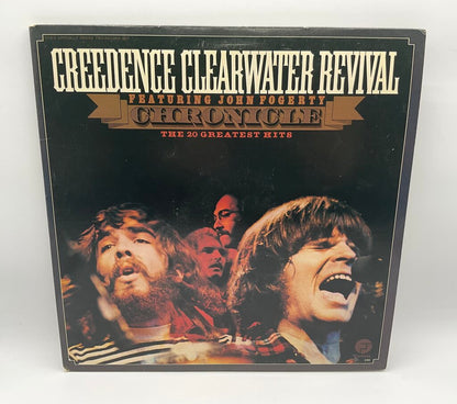 Creedence Clearwater Revival Ft. John Fogerty “Chronicle” Greatest Hits Double LP Vinyl Records /s