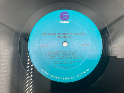 Creedence Clearwater Revival Ft. John Fogerty “Chronicle” Greatest Hits Double LP Vinyl Records /s