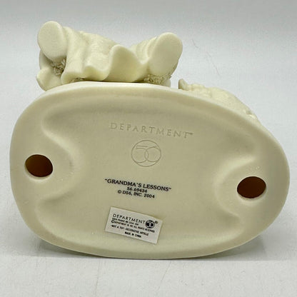 Lot of 3 Department 56 Snowbabies Figurines w/Boxes Catch A Falling Snowflake, Grandma’s Lessons, Just One More Pair /cb