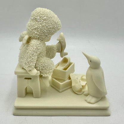 Lot of 3 Department 56 Snowbabies Figurines w/Boxes Catch A Falling Snowflake, Grandma’s Lessons, Just One More Pair /cb