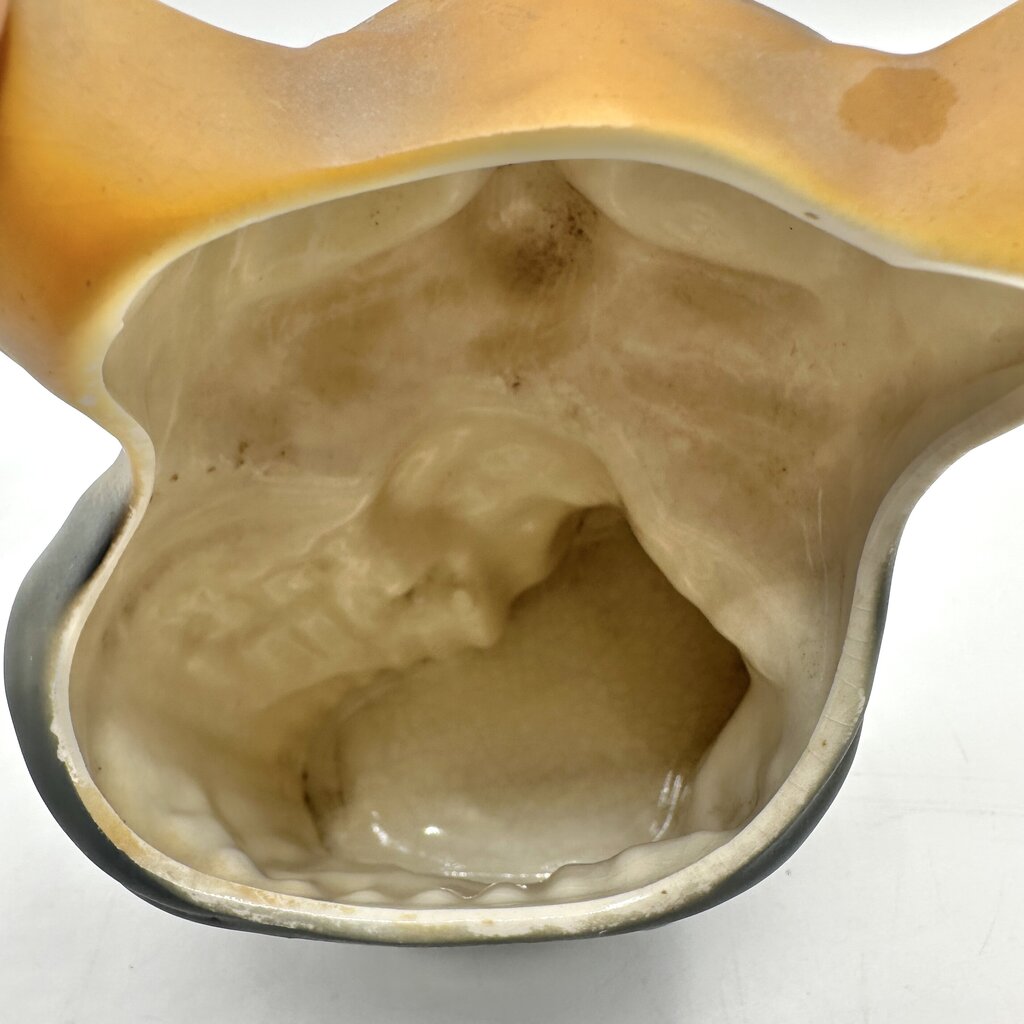 Vintage Enesco 1960s Big Sad Eyed Cat Planter-Keane Style Kitsch-Made In Japan /cb