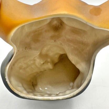 Vintage Enesco 1960s Big Sad Eyed Cat Planter-Keane Style Kitsch-Made In Japan /cb