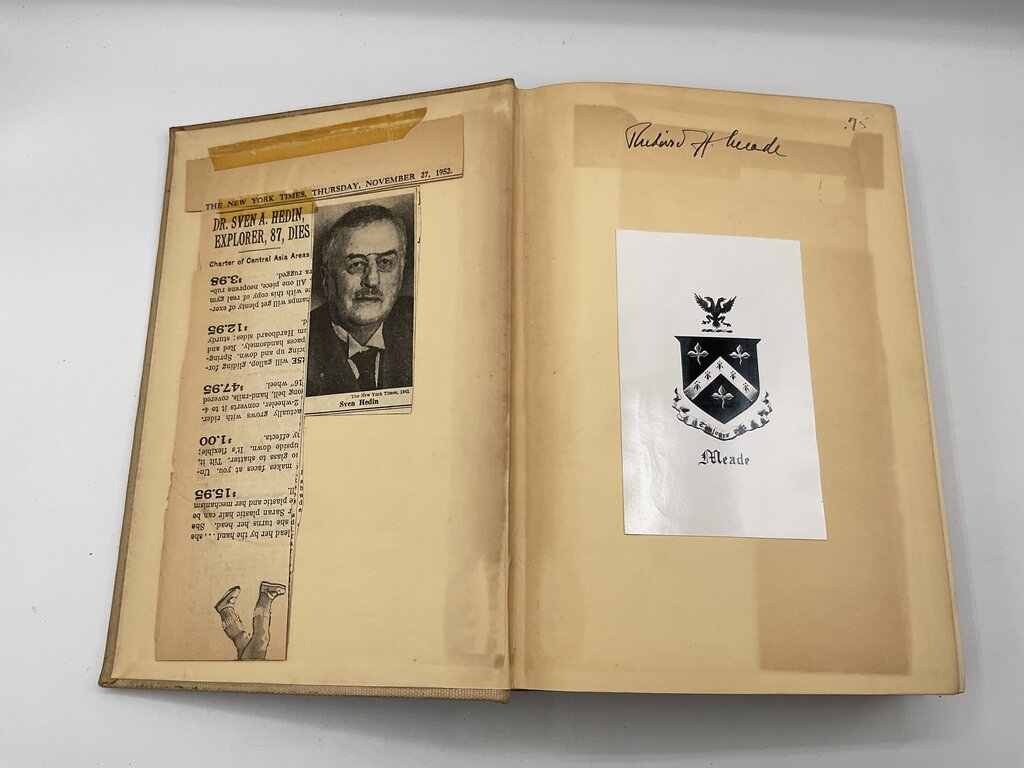 “My Life as an Explorer” by Sven Hedin - Garden City Publishing Company 1925 Hardcover Book /sb