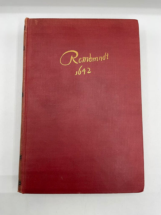 “The Life & Times of Rembrandt van Rijn” by Joannis van Loon - 1935 - Printed in USA by The Quinn & Biden Co. - Hardcover Book /sb