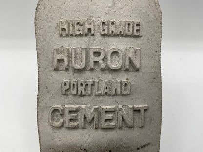 Vintage Huron Portland Cement Advertising Paperweight /s