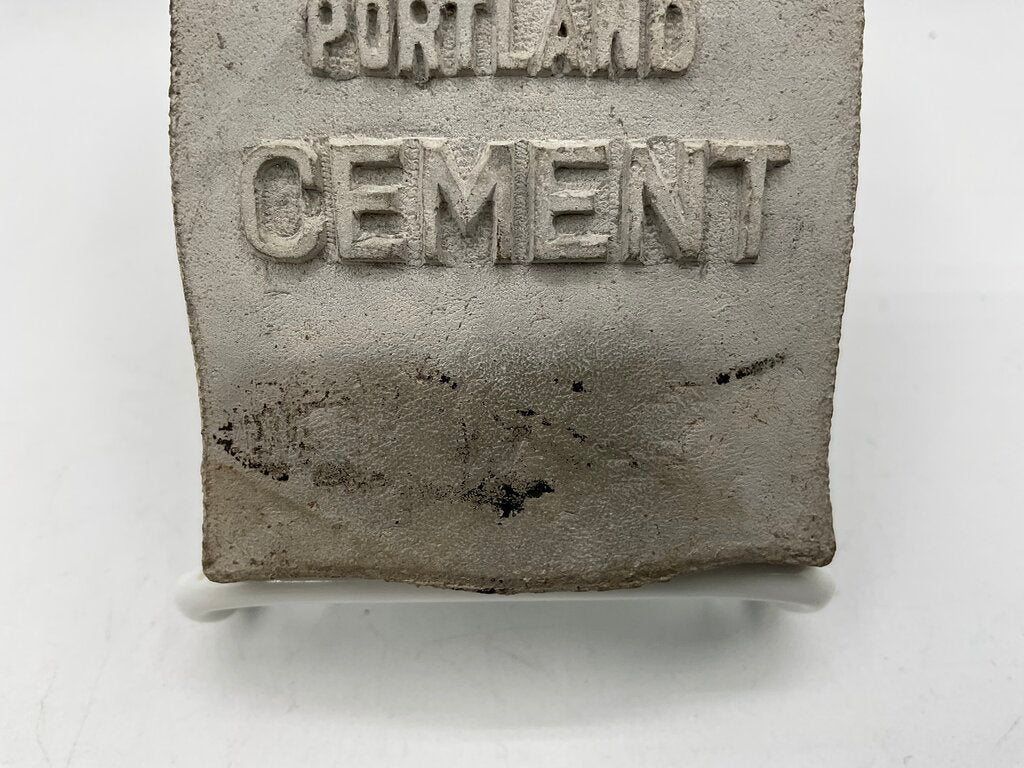 Vintage Huron Portland Cement Advertising Paperweight /s