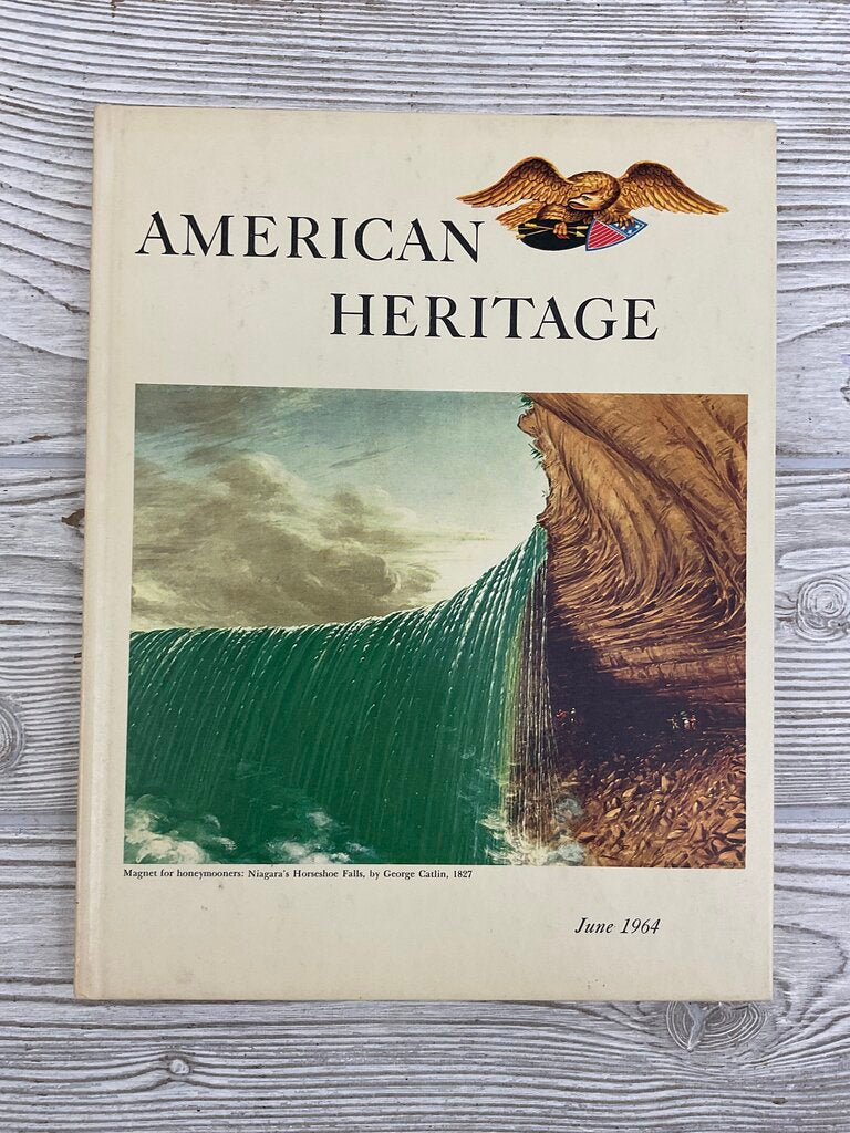 Lot of 6 Vintage “American Heritage” Hardcover History Books (Feb. 1964 - Dec. 1964) /sb