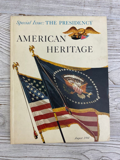 Lot of 6 Vintage “American Heritage” Hardcover History Books (Feb. 1964 - Dec. 1964) /sb