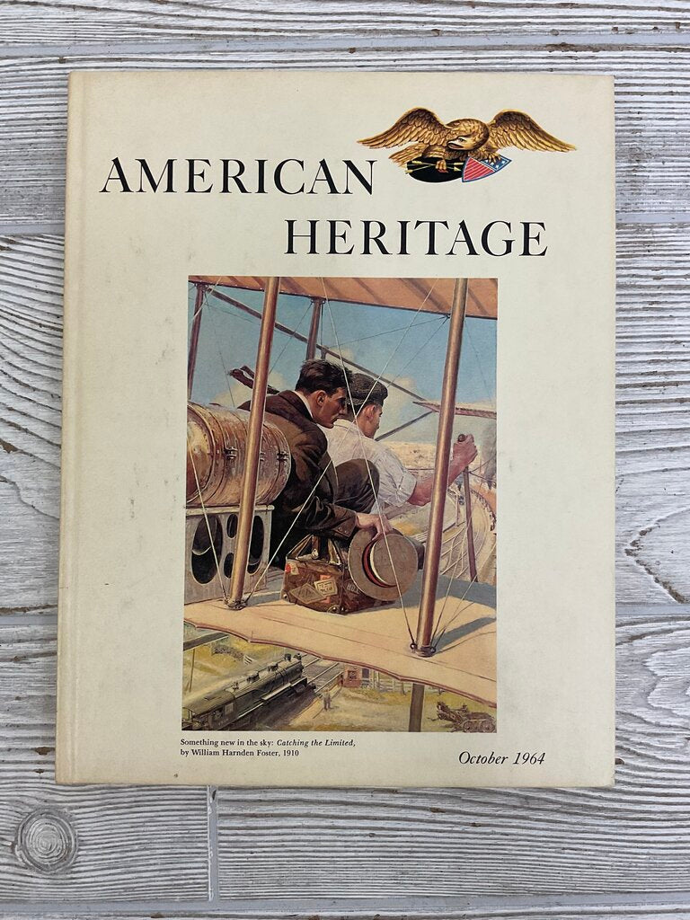 Lot of 6 Vintage “American Heritage” Hardcover History Books (Feb. 1964 - Dec. 1964) /sb
