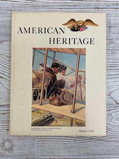 Lot of 6 Vintage “American Heritage” Hardcover History Books (Feb. 1964 - Dec. 1964) /sb