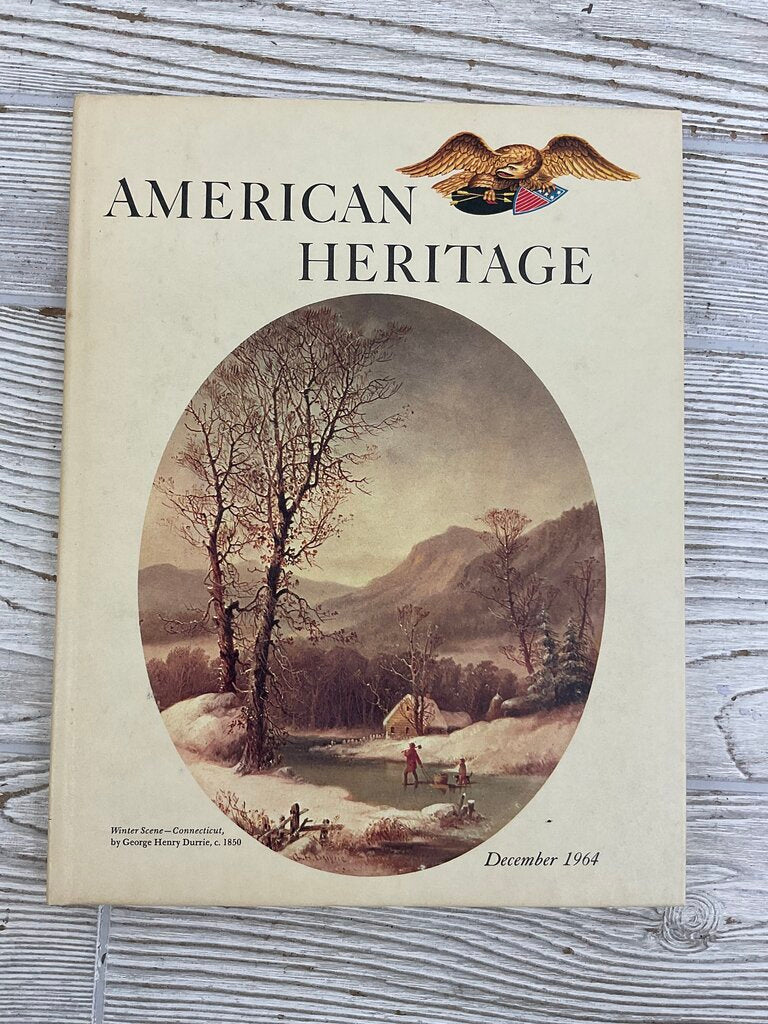 Lot of 6 Vintage “American Heritage” Hardcover History Books (Feb. 1964 - Dec. 1964) /sb