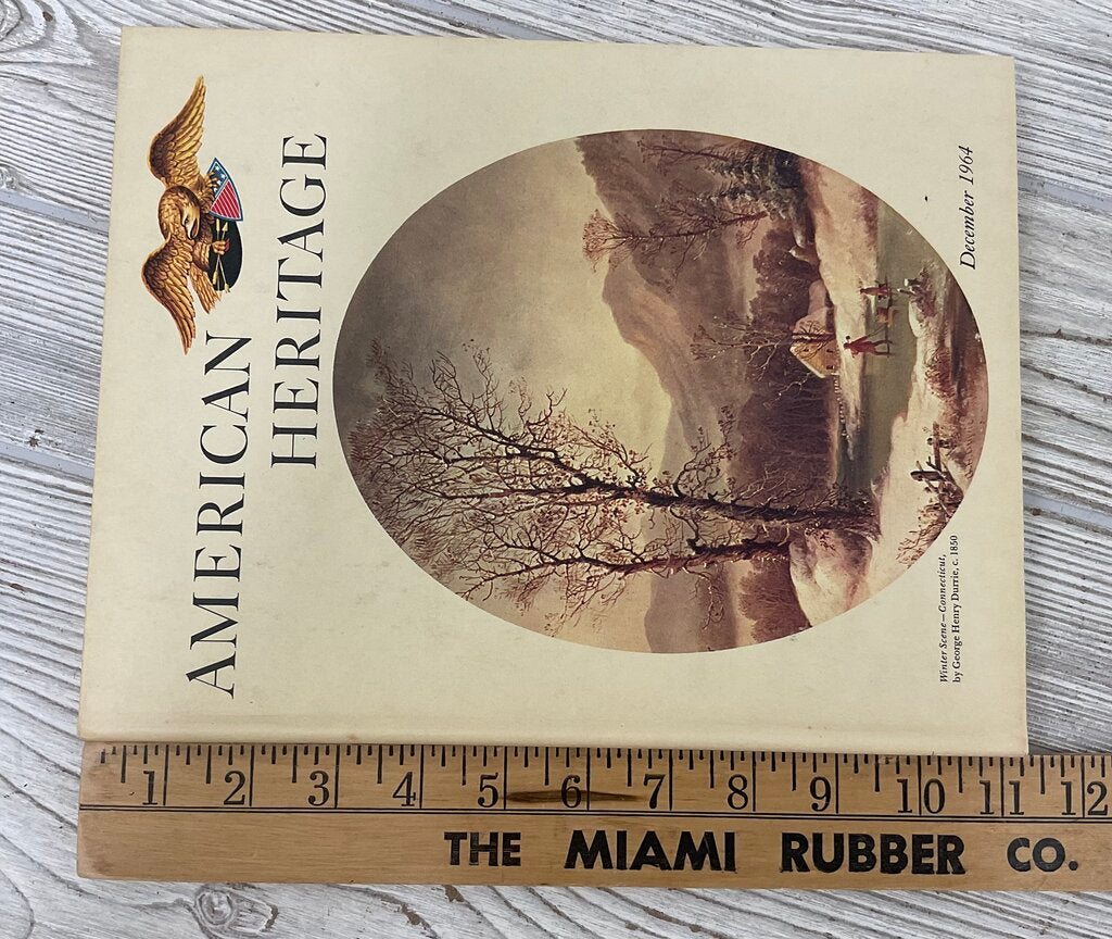 Lot of 6 Vintage “American Heritage” Hardcover History Books (Feb. 1964 - Dec. 1964) /sb