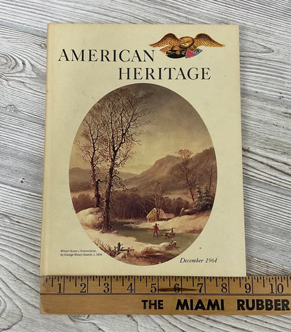 Lot of 6 Vintage “American Heritage” Hardcover History Books (Feb. 1964 - Dec. 1964) /sb