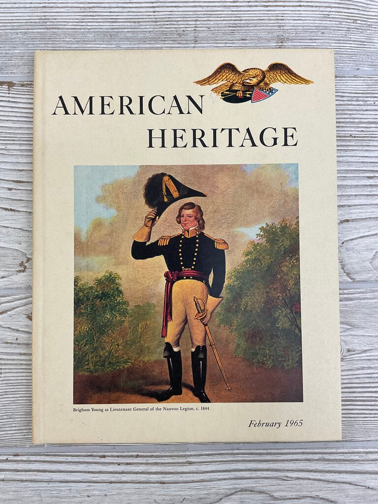 Lot of 6 Vintage “American Heritage” Hardcover History Books (Feb. 1965 - Dec. 1965) /sb