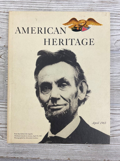 Lot of 6 Vintage “American Heritage” Hardcover History Books (Feb. 1965 - Dec. 1965) /sb