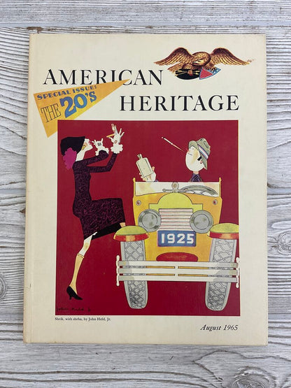 Lot of 6 Vintage “American Heritage” Hardcover History Books (Feb. 1965 - Dec. 1965) /sb