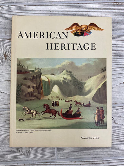 Lot of 6 Vintage “American Heritage” Hardcover History Books (Feb. 1965 - Dec. 1965) /sb