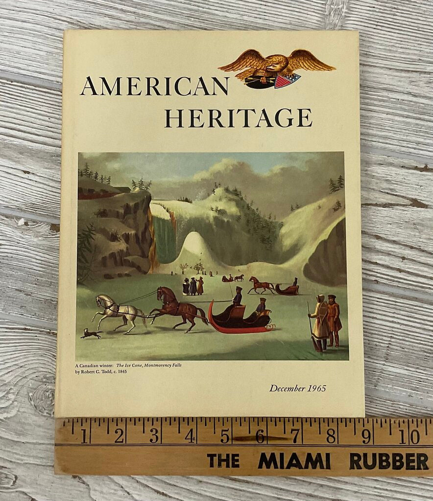 Lot of 6 Vintage “American Heritage” Hardcover History Books (Feb. 1965 - Dec. 1965) /sb