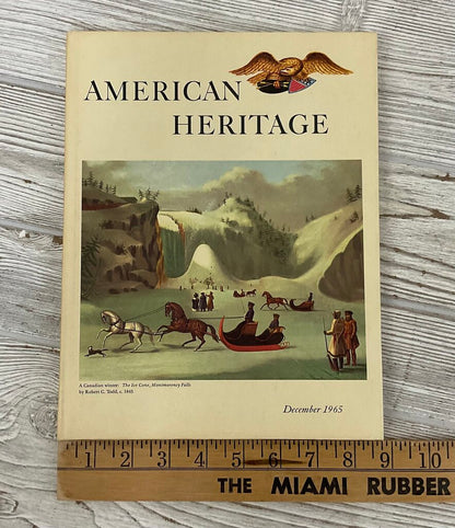 Lot of 6 Vintage “American Heritage” Hardcover History Books (Feb. 1965 - Dec. 1965) /sb