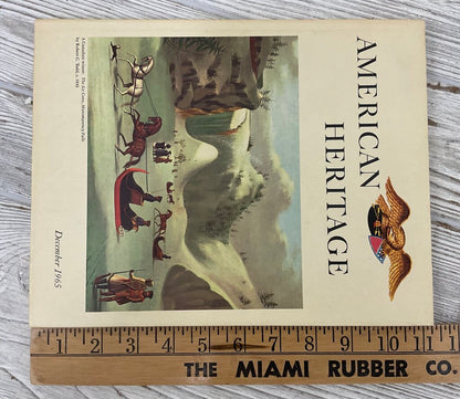 Lot of 6 Vintage “American Heritage” Hardcover History Books (Feb. 1965 - Dec. 1965) /sb