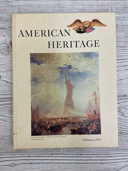 Lot of 6 Vintage “American Heritage” Hardcover History Books (Feb. 1966 - Dec. 1966) /sb