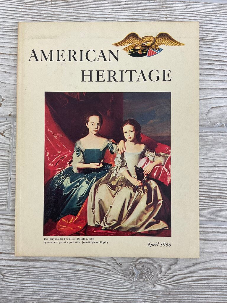 Lot of 6 Vintage “American Heritage” Hardcover History Books (Feb. 1966 - Dec. 1966) /sb