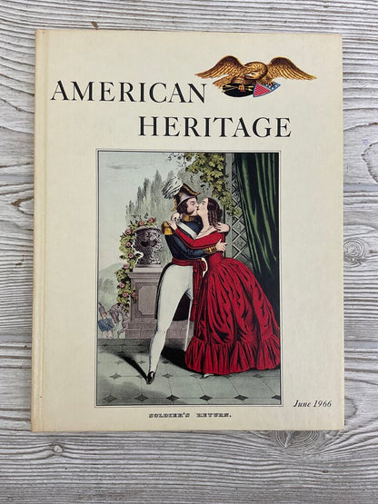Lot of 6 Vintage “American Heritage” Hardcover History Books (Feb. 1966 - Dec. 1966) /sb