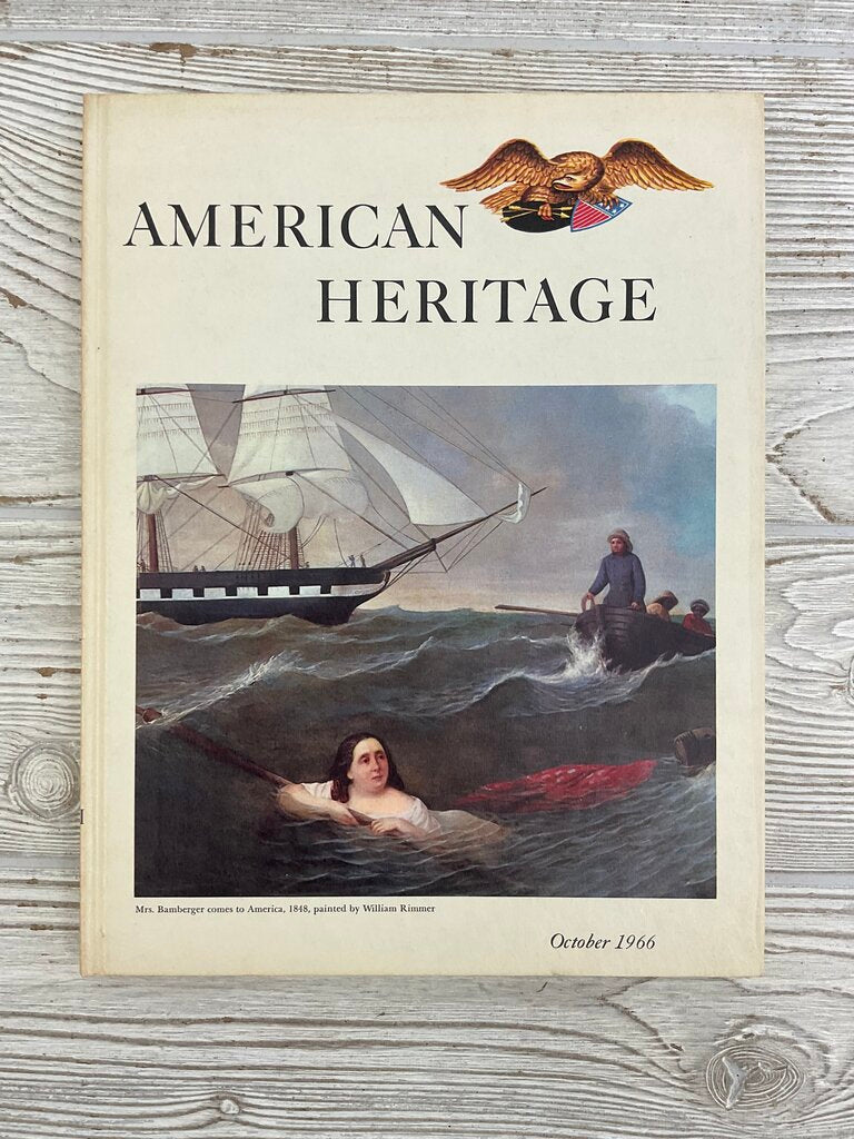 Lot of 6 Vintage “American Heritage” Hardcover History Books (Feb. 1966 - Dec. 1966) /sb
