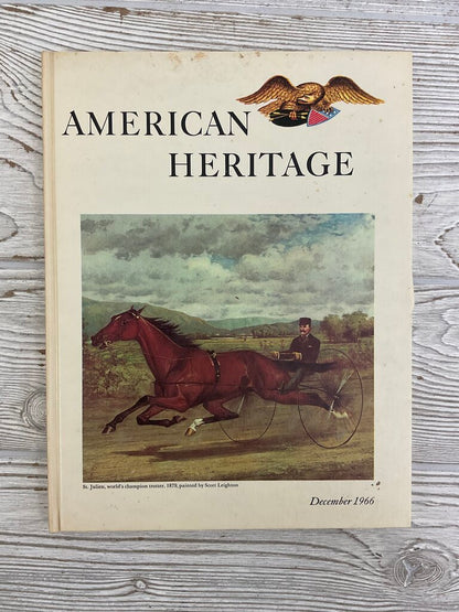 Lot of 6 Vintage “American Heritage” Hardcover History Books (Feb. 1966 - Dec. 1966) /sb
