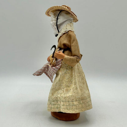 Set of 3 Vintage Santon De Provence Terracotta Clay Figurines French Folk Art /cb