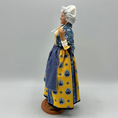 Set of 3 Vintage Santon De Provence Terracotta Clay Figurines French Folk Art /cb