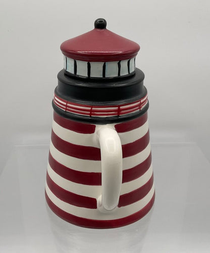 David Carter Brown “By the Sea” Lighthouse Sugar & Creamer Set Sakura /s