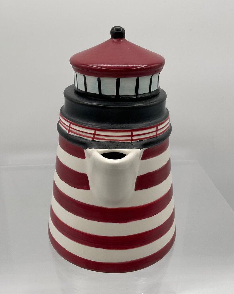 David Carter Brown “By the Sea” Lighthouse Sugar & Creamer Set Sakura /s
