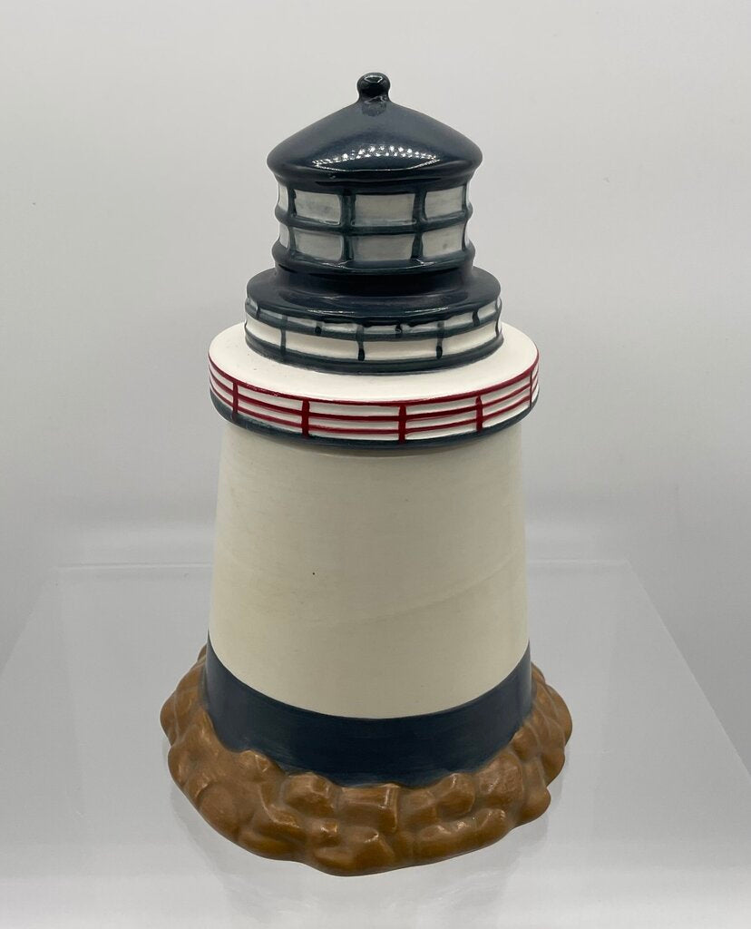 David Carter Brown “By the Sea” Lighthouse Sugar & Creamer Set Sakura /s