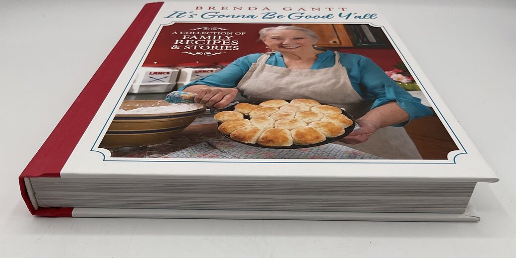 Brenda Gantt “It’s Gonna Be Good Y’all: A Collection of Family Recipes & Stories” Hardcover Cookbook /sb