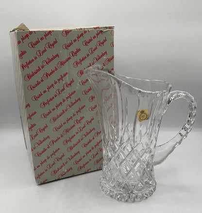 Vintage Gorham Crystal King Edward Pitcher Made in Germany /s
