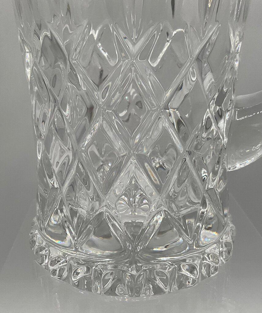 Vintage Gorham Crystal King Edward Pitcher Made in Germany /s