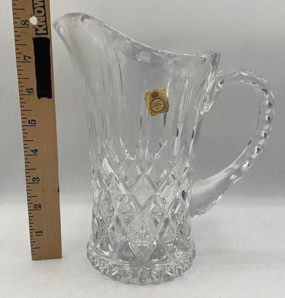 Vintage Gorham Crystal King Edward Pitcher Made in Germany /s