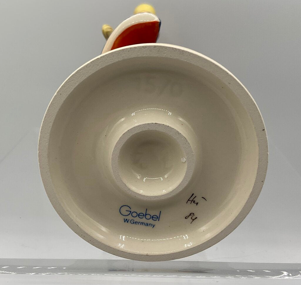 Lot of 2 Hummel Figurines (TMK6) “Hear Ye, Hear Ye” & “Little Fiddler” Figurines (No Boxes) /s