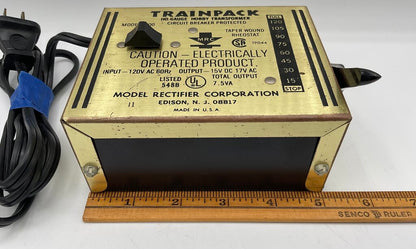 Vintage MRC Trainpack HO Gauge Hobby Transformer Model 100 for Model Trains (Untested) /s