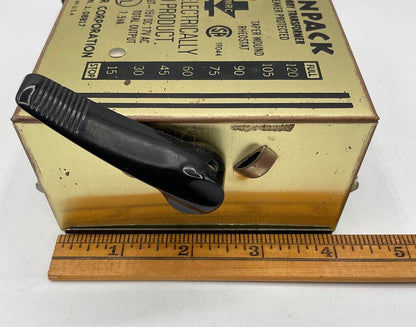 Vintage MRC Trainpack HO Gauge Hobby Transformer Model 100 for Model Trains (Untested) /s