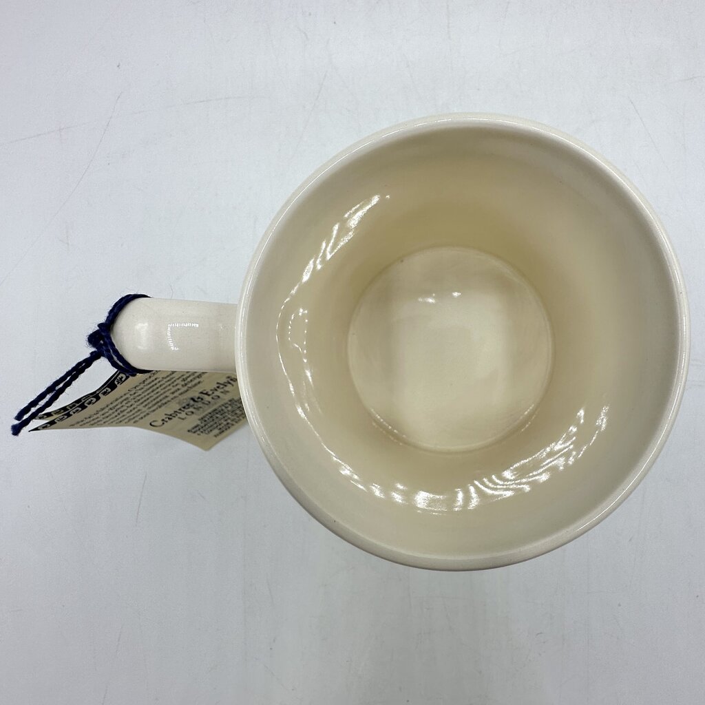 Crabtree & Evelyn Mason’s Ironstone Green 2000 Millennium Mug Unused /cb