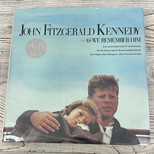 John Fitzgerald Kennedy-As We Remember Him-1965 Hardcover Book-Lyndon B. Johnson Foreword /cb